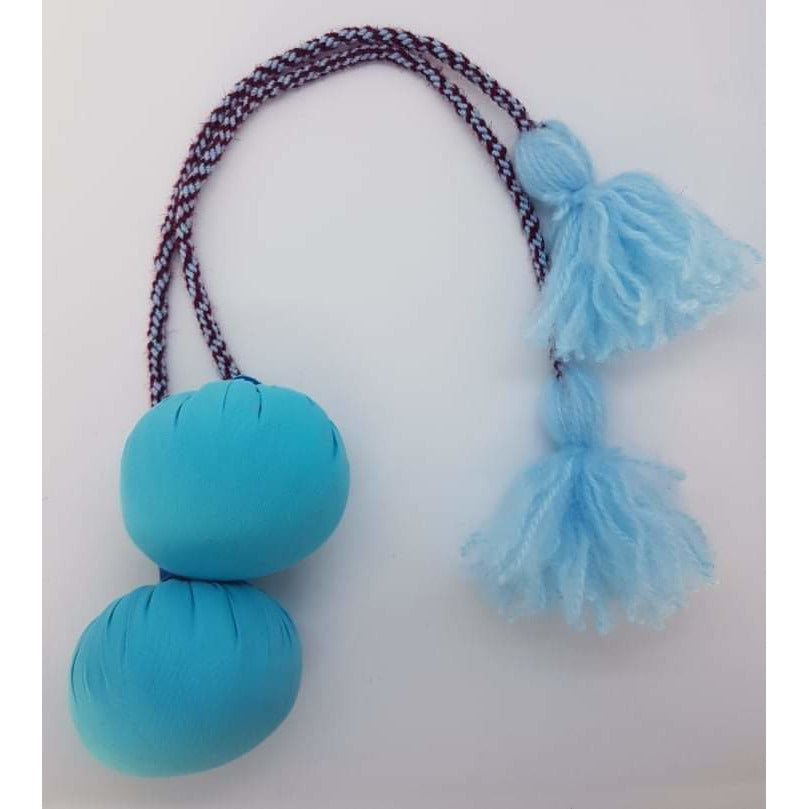 Tuwaenga (25cm) Pair of Poi with Plastic and Fabric