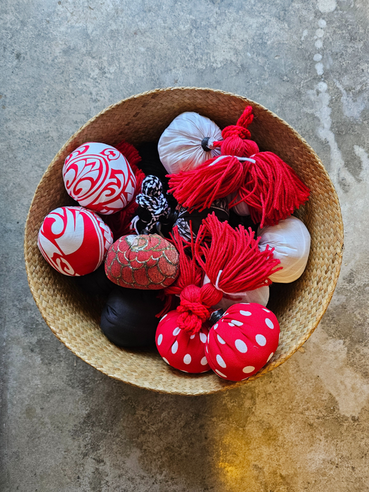 Pair of Poi with Fabric Heads